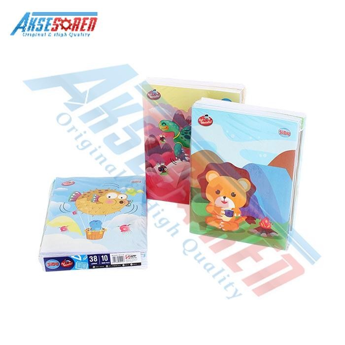 

Pilihan- Buku Tulis Sekolah Sinar Dunia [Isi 38 Lembar/ 10 Buku] / Write Book Sidu [1 Pack]