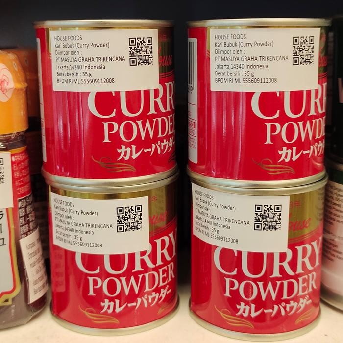 

Stok Baru House Foods Curry Powder bubuk kari impor asli Jepang enak 35 gram