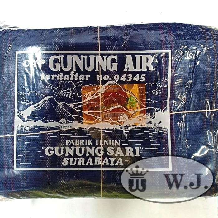 New Kain Pel GUNUNG AIR Biru (Asli)
