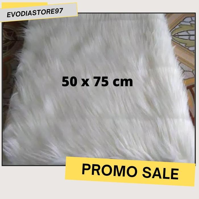 KARPET BULU KOREA 50 X 75 CM, ALAS FOTO BULU, ALAS BAYI LEMBUT, TAPLAK MEJA BULU LEMBUT