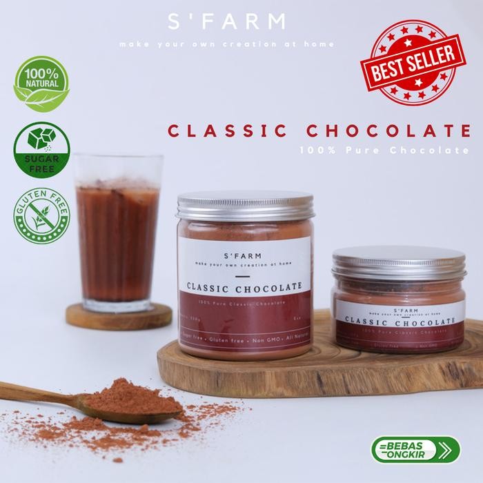 

Stok Baru 100% Classic Chocolate Powder / Bubuk Coklat Asli Premium