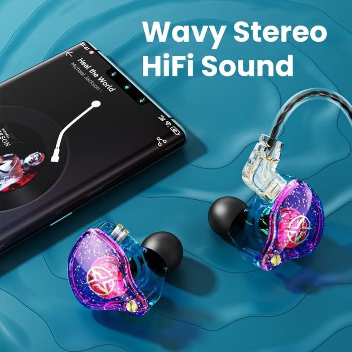 Maxi X2 Pro Hifi Dynamic Bass Headset Detachable Cable With Mic