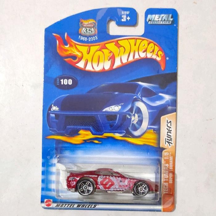 Pilihan- Hotwheels Hot Wheels Super Tsunami Merah 2004 Tech Turners Power Pro