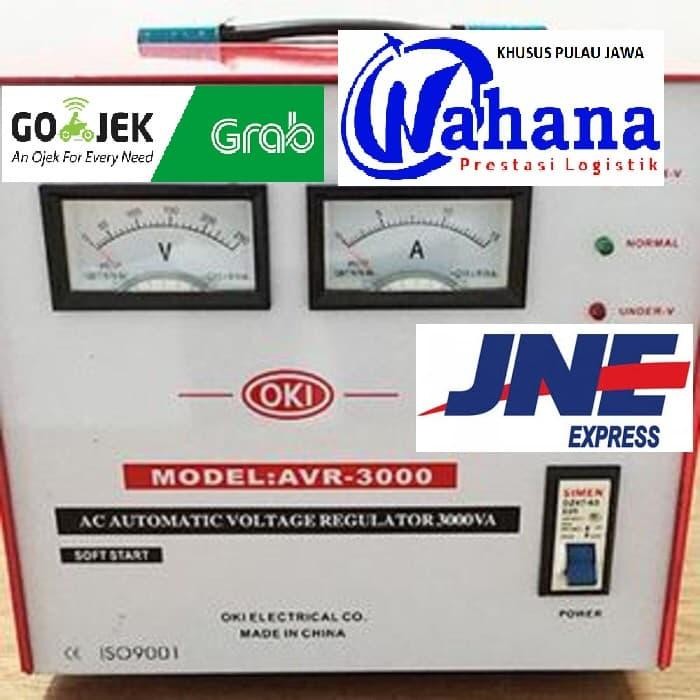 Grosir Stabilizer Regulator Listrik Oki 3000 Watt Stabiliser Terlariss 
