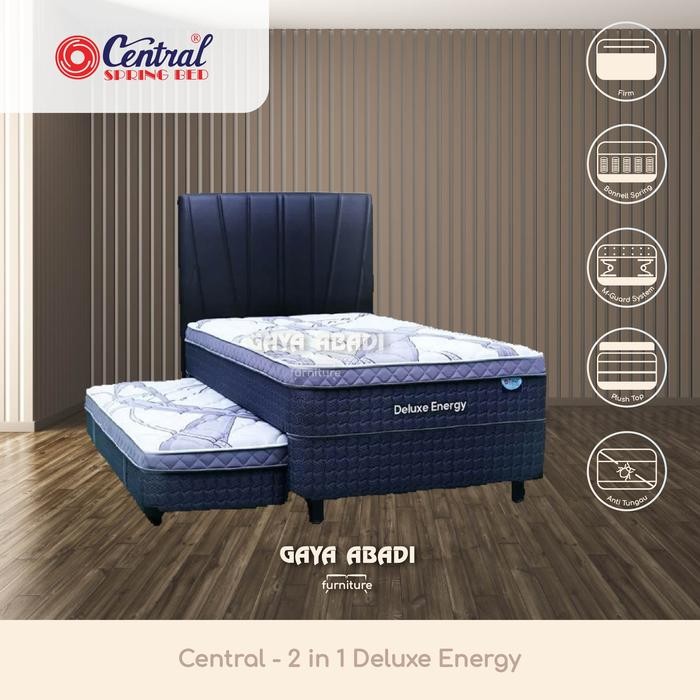Springbed Central 2 in 1 Deluxe Energy /Kasur Sorong Central Springbed