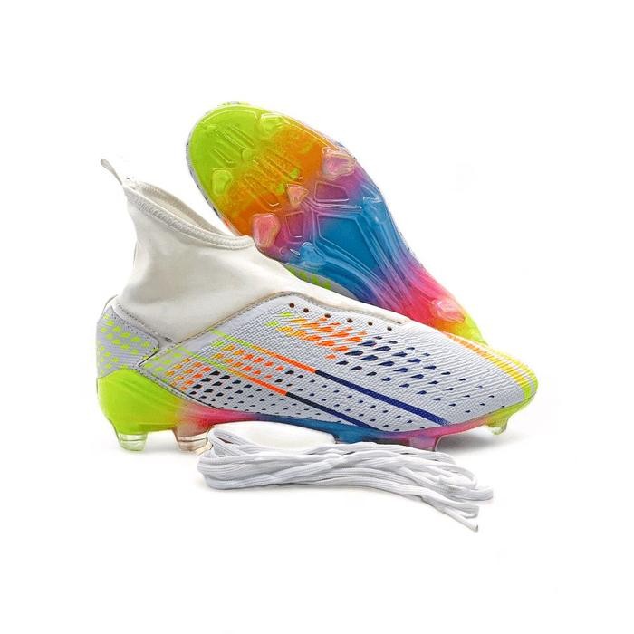 Specs Eagless - Sepatu Bola Predator X Portal V3 Boots Fre Kaos Kaki & Deker Tanpa Tali Bisa Di