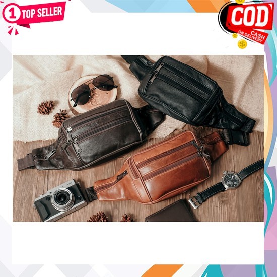 Waterproof Water Proof Anti Air Santai Simpel Simple Crossbody Bag Outdoor Pria Laki2 Dewasa Tas Sel