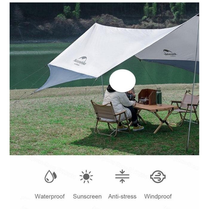 FLYSHEET HEXAGON NATUREHIKE NH16T013-S TENDA SHELTER CAMPING OUTDOOR
