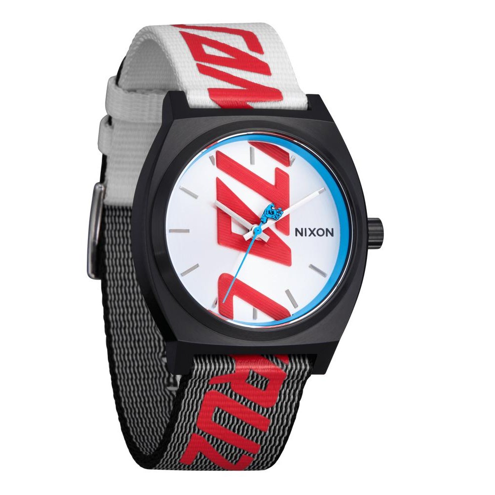 Nixon A1367180 Time Teller Santa Cruz Black / Silver