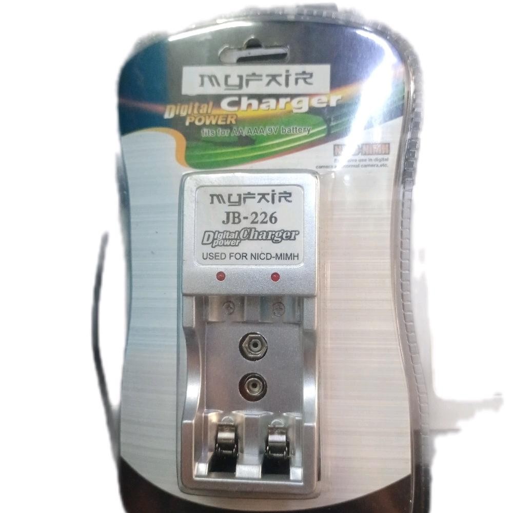 MYFAIR CHARGER BATERAI DIGITAL POWER UNTUK BATERAI AA/AAA/9V