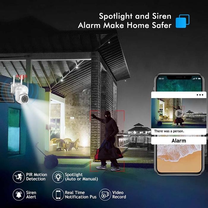 IFZH  Eyesec Cctv Outdoor 1080P Ip66 Stc Ip Camera Cctv Wifi App Eseecloud