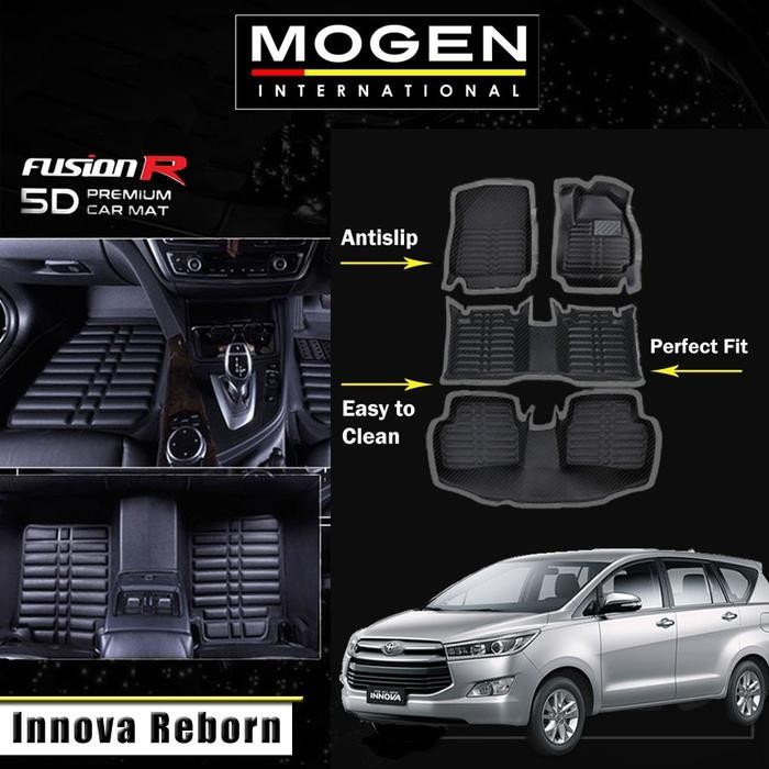 Fusion R Karpet Mobil 5D Innova Reborn / Premium Car Carpet Carbon