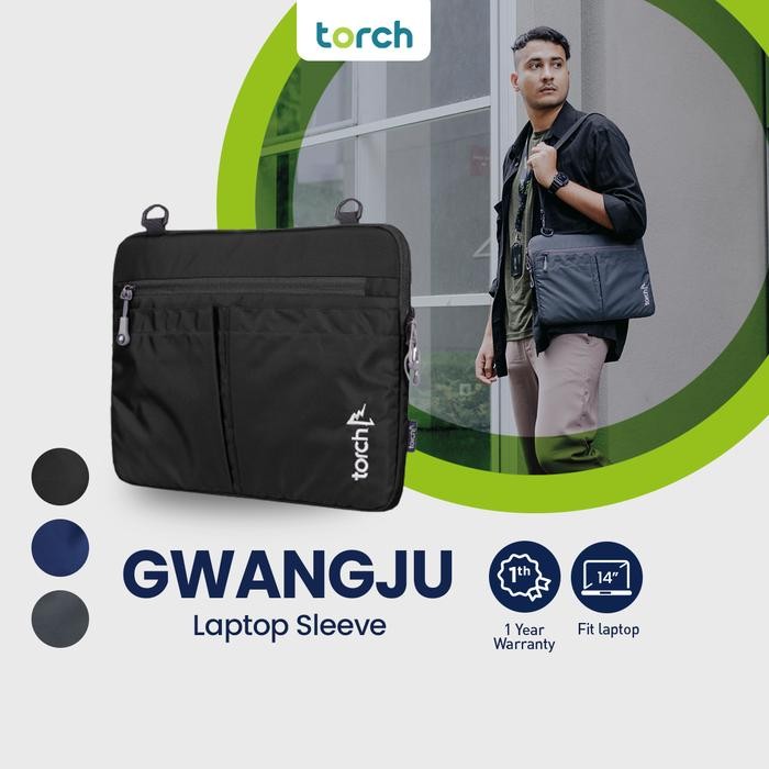 Torch Tas Selempang Laptop Anti Air - Sling Bag Laptop Slevee Gwangju