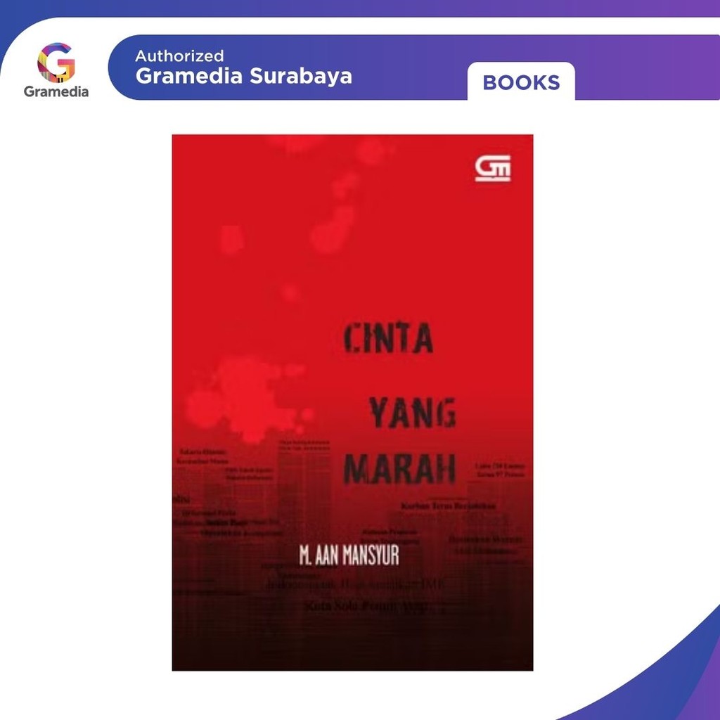 Gramedia Surabaya -  Cinta Yang Marah