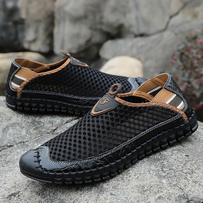 Eiger - Sepatu Sandal Hiking Pria Olahraga Gunung Mendaki Outdoor Tahan Air Anti Slip Touring