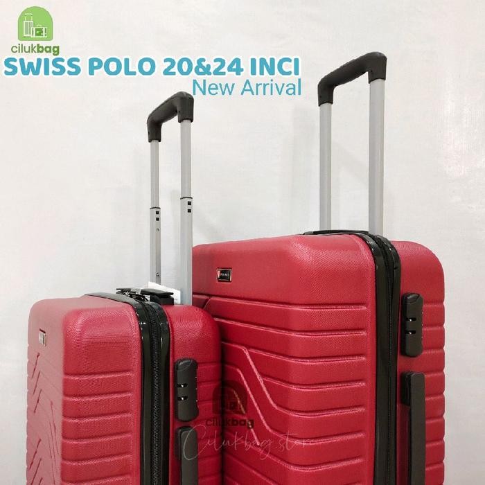 Tas Koper Swiss Polo 20 inci bahan PVC