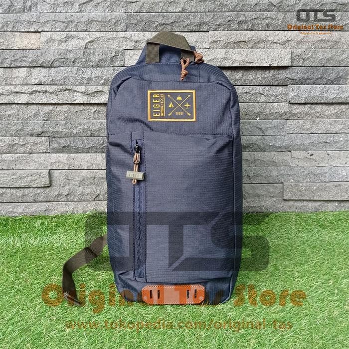 TAS SLING BAG EIGER 3438 BORDERPASS Olive - Punggung - Daypack best seller