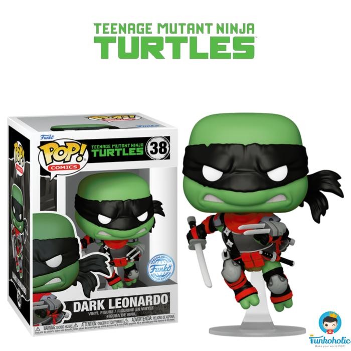 Funko POP Comics Teenage Mutant Ninja Turtles - Dark Leonardo #38
