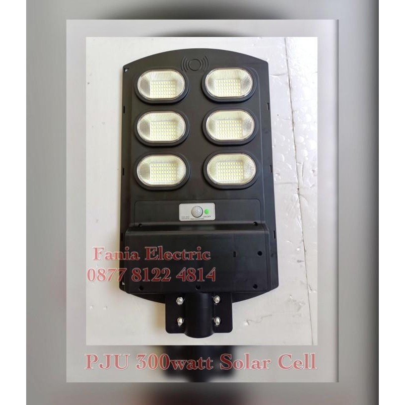 Lampu Jalan 300w Solar Cell Lampu PJU 300 watt Solar Panel Remote Best