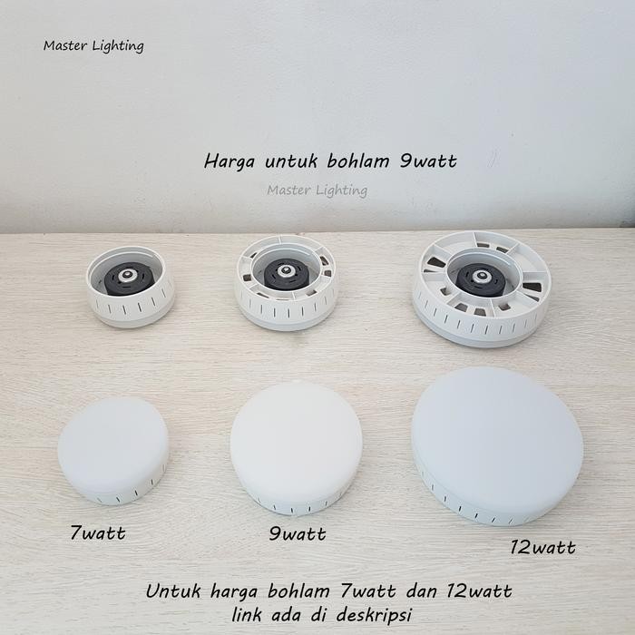 Bohlam Led 9W Untuk Lampu Downlight Outbow Tipe H372 Plafon Panel