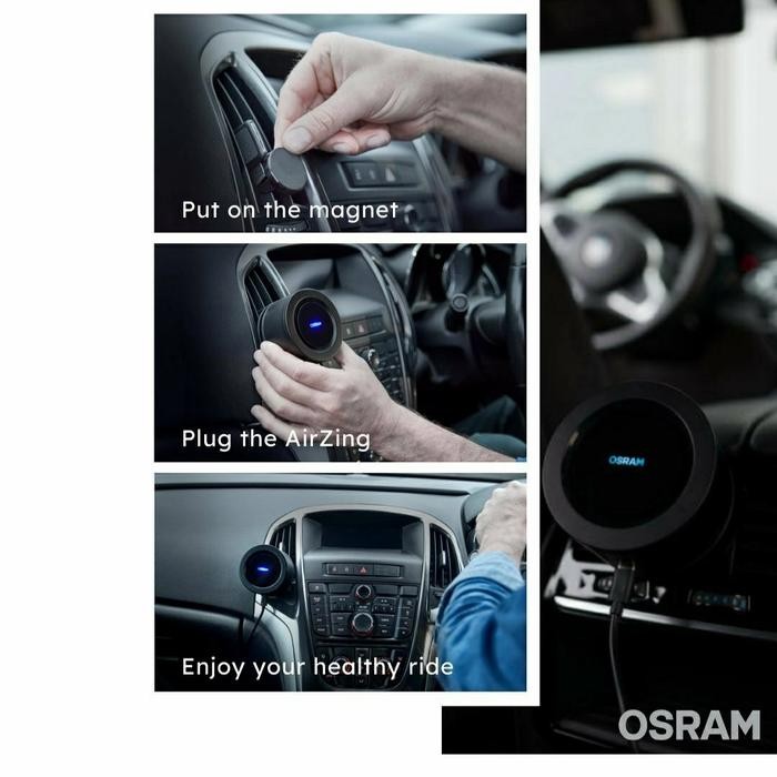 OSRAM AirZing Car UV Air Sterilizer Purifier Penjernih Udara Mobil