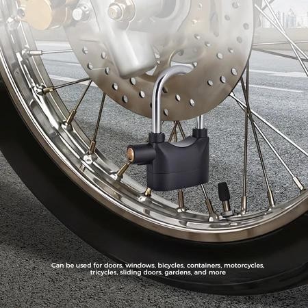 ORIGINAL Gembok Alarm Suara Anti Maling / Gembok Anti Maling/ Gembok Anti Pencuri untuk Mobil Motor