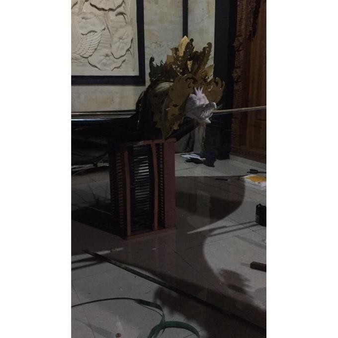 LAYANGAN JANGGAN BALI LEBAR 15 TOPENG RIASAN BISA DI LIPAT