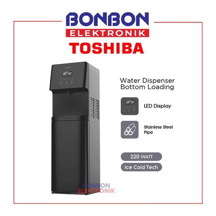 DJJ Toshiba Dispenser Galon Bawah RWF 1830BN / RWF-W 1830 BN / RWFW1830BN