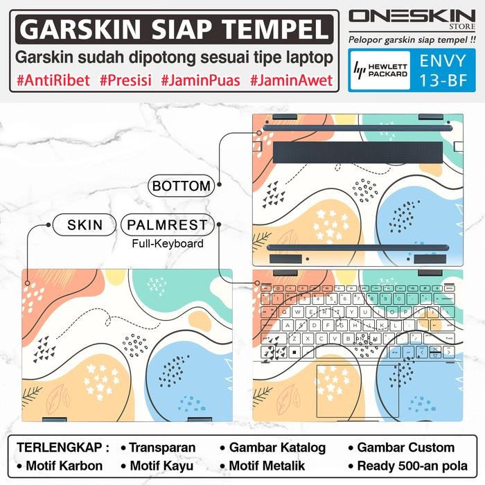 Garskin Sticker Laptop HP Envy x360 13-bf bf0042tu bf0043tu bf0089tu