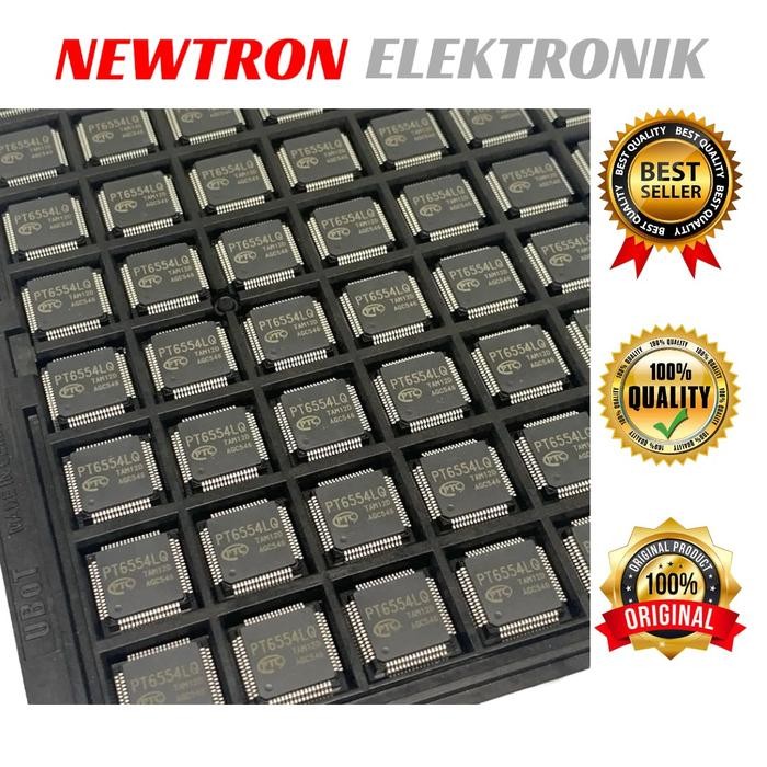 3j4e- Ic Cpu Pt6554Lq Original Lcd Display Controller Rig Kenwood Tm271 Tm281