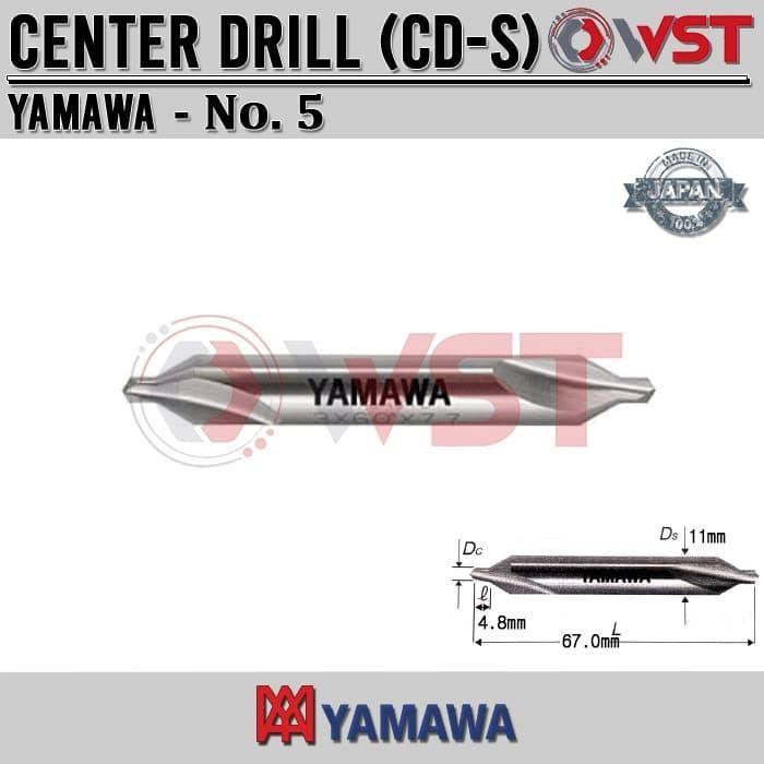 Yamawa Center Drill No 5 / Center Drill
