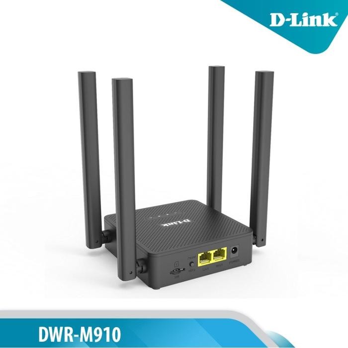 D-LINK DWR-M910 WIRELESS N300 MODEM 4G LTE ROUTER WIFI