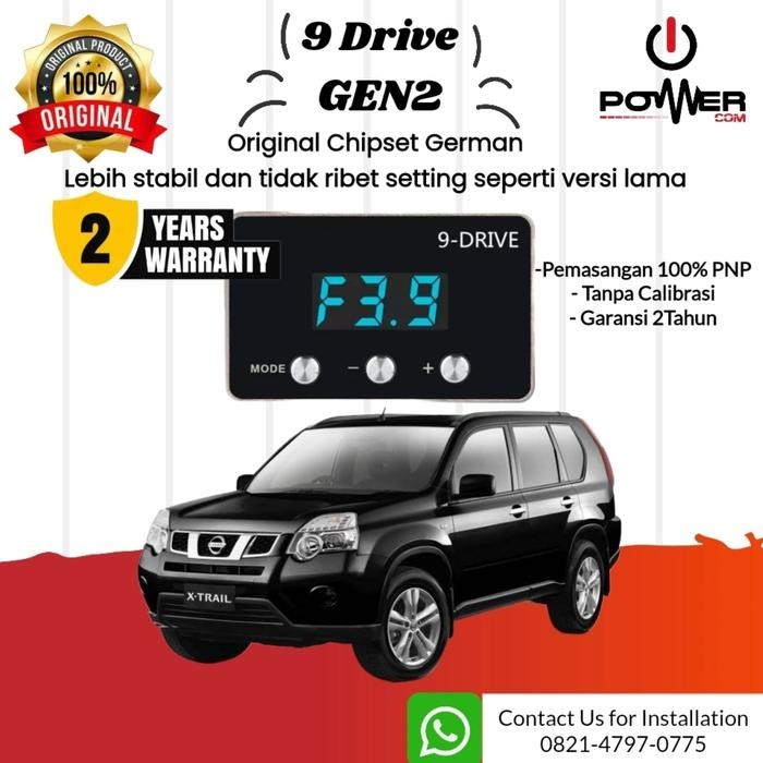 9 Drive Throttle Controller Accelerator Nissan Xtrail Remap