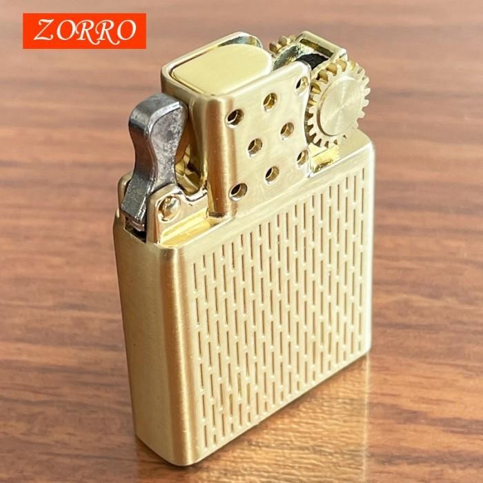 Insert Korek Zorro Minyak Motif Garis + Penutup