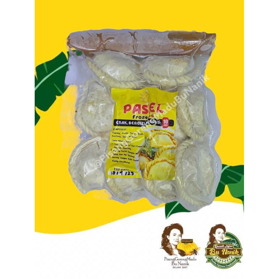 JAJANAJA- Pastel Sayur Kana Frozen/Pastel Frozen