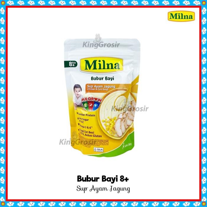 KIDmOms- Milna Bubur Bayi 120Gr / Milna Bubur Bayi 8+ / Bubur Bayi 8-12 Bulan