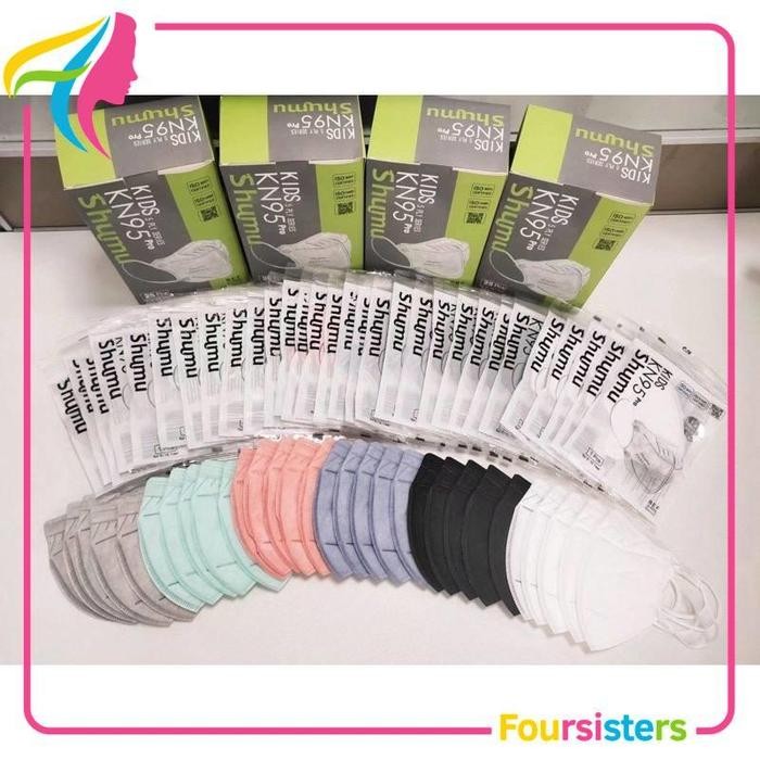 KJB 25pc KN95 Pro Shumu Anak 6ply Single Pack KN95 Pro Shumu Anak