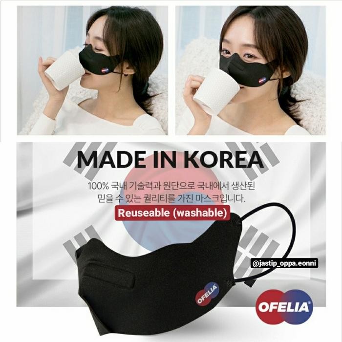 KJB WASHABLE NOSE MASK WITH ANTIBACTERIAL COPPER YARN (MASKER HIDUNG)