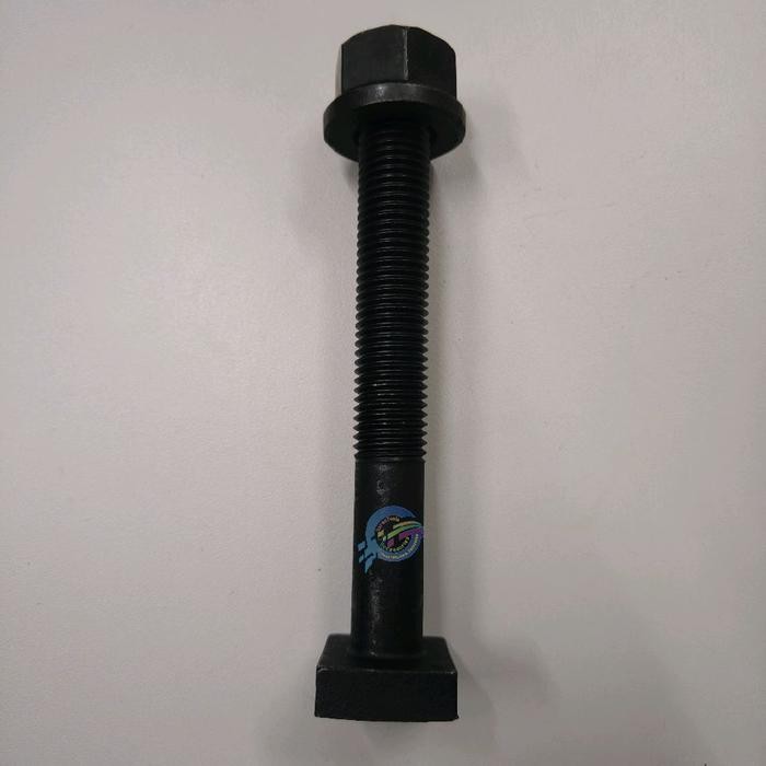 Baut T-Slot T Slot Bolt M24X150 & M24 X 175 Baut Clamp Injection Termasuk Flange Nut M24-41 Sesuai