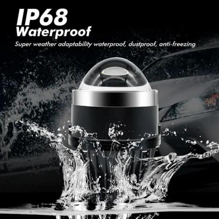 Langsung diproses FOGLAMP BILED 3 WARNA FORTUNER VRZ DEMON EYE LAMPU VARIASI MOBIL Q8 Q3 SUPER