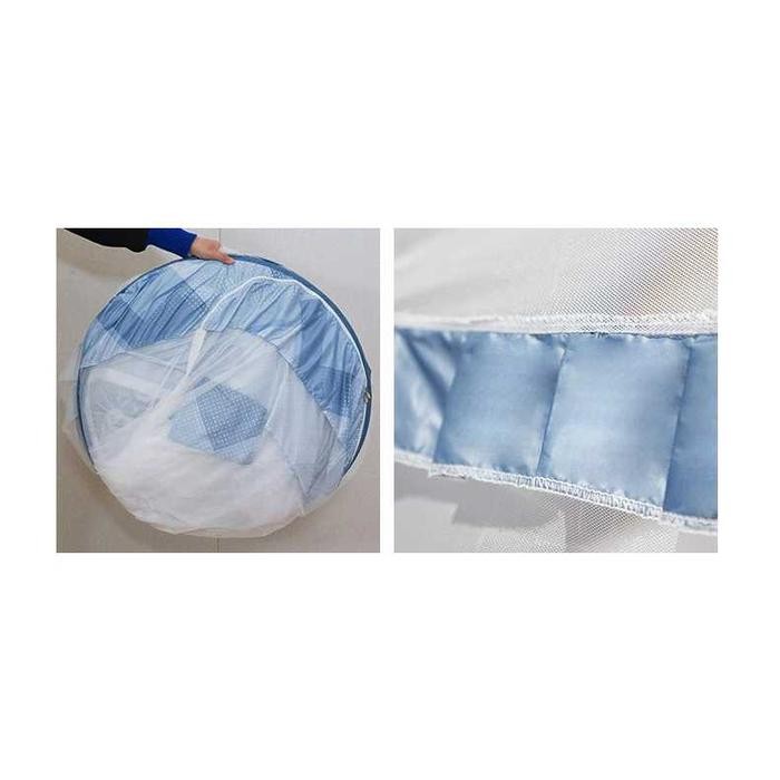 Kelambu Tidur Lipat Dewasa Anti Nyamuk Klambu Jumbo Jaring Tebal Rapat Kokoh