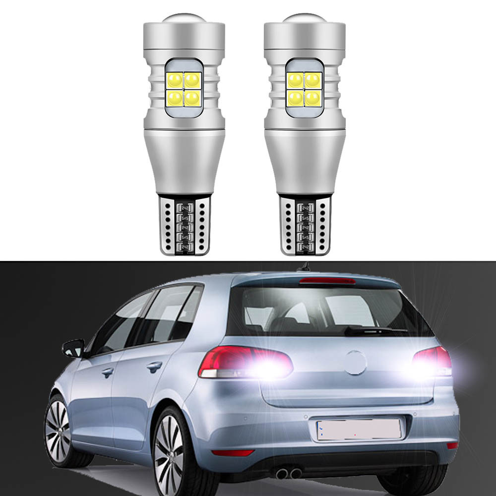 2Pcs LED Backup Reverse Lights For VW Volkswagen Golf 6 7 MK6 MK7