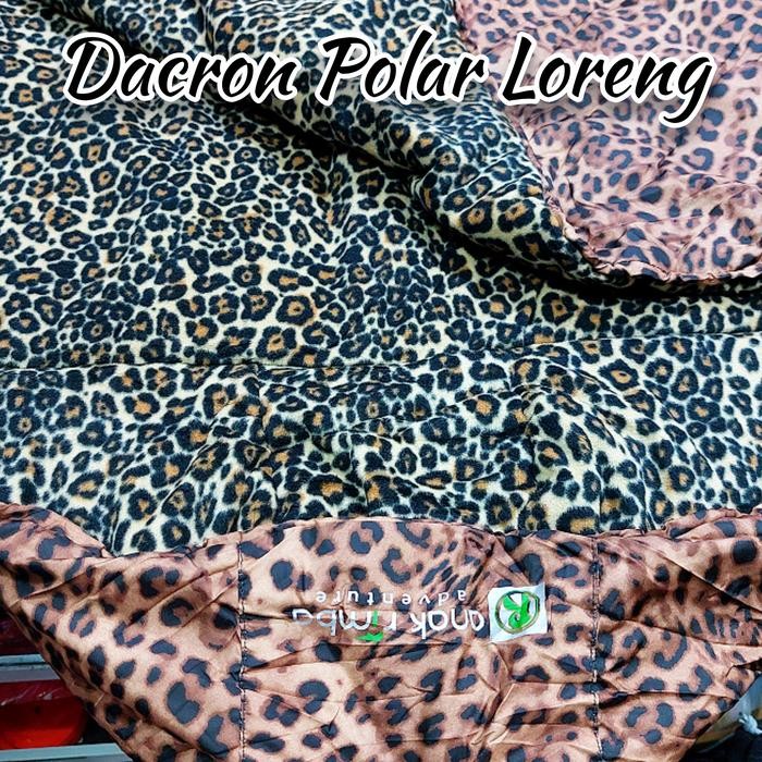 SLEEPING BAG SB POLAR DACRON ARA MOTIF LORENG. NOT EIGER