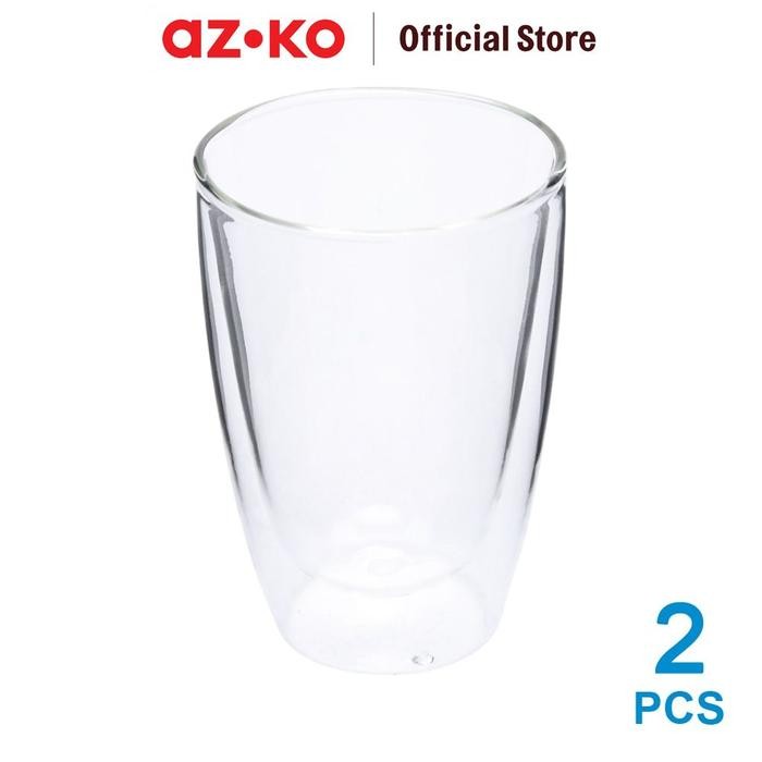 DELICIA 270 ML SET 2 PCS GELAS DOUBLE WALL