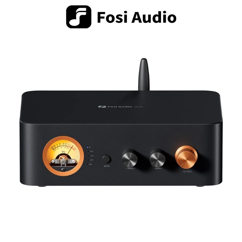 Fosi Audio Mc351 Audio Amplifier 2.1 Channel Bluetooth Stereo Integrated With Dac, Mini Power Amp