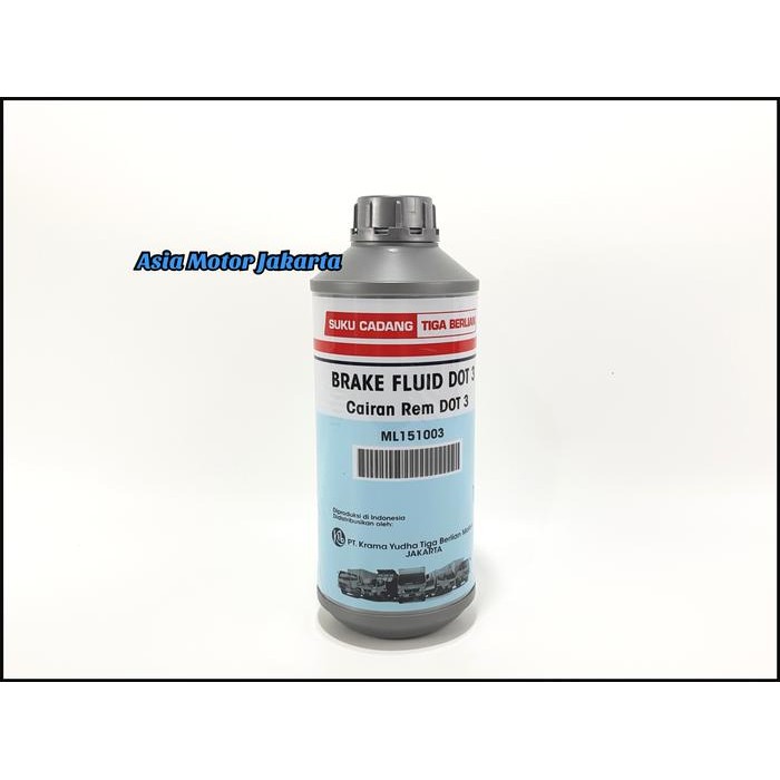 Ready Minyak Rem Dot 3 Asli KTB - Tiga Berlian 1 Liter