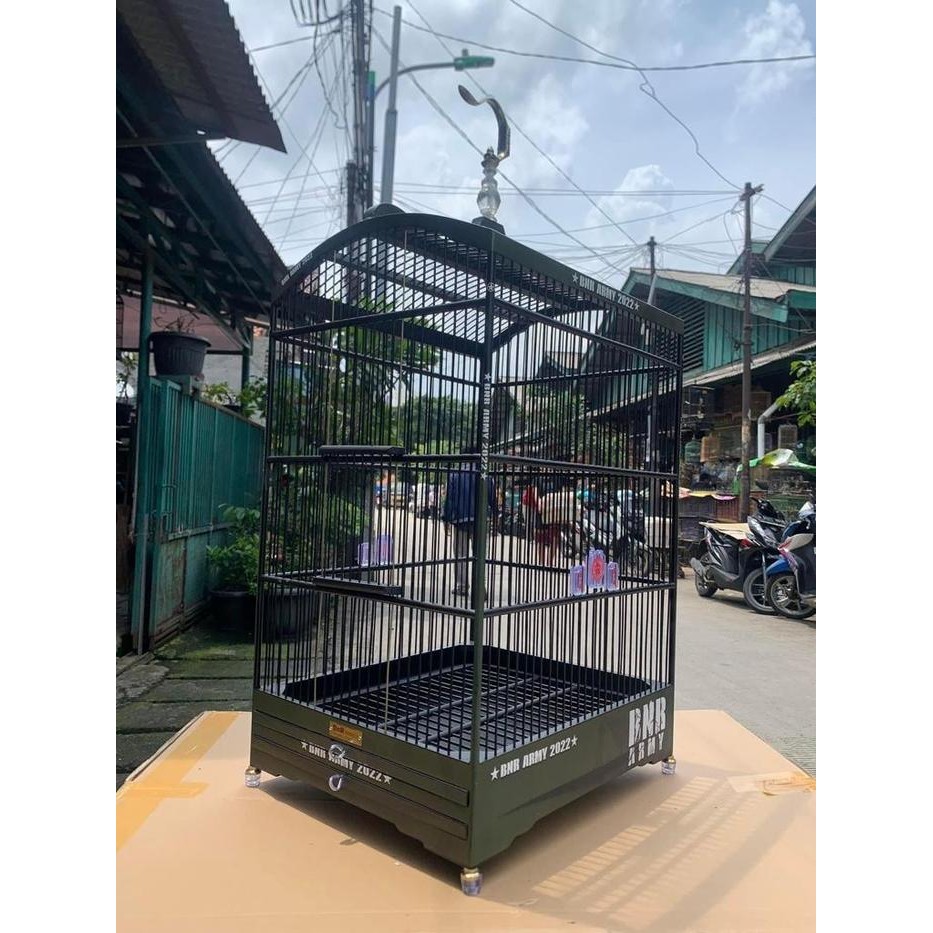 TERMURAH SANGKAR KANDANG KOTAK BNR ARMY NO 1&2 READY STOCK