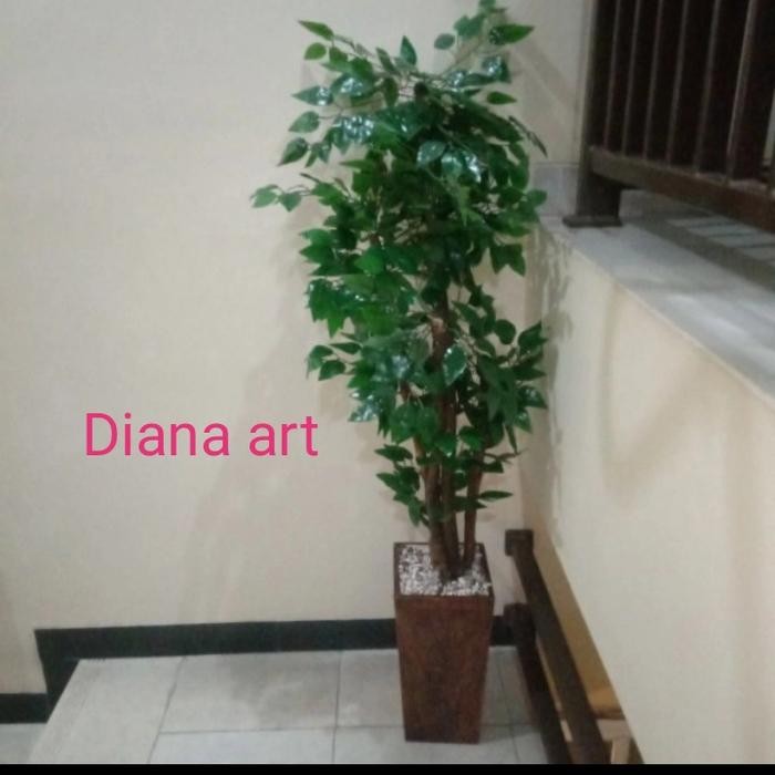tanaman hias bonsai beringin jumbo/bonsai tiruan /tanaman plastik