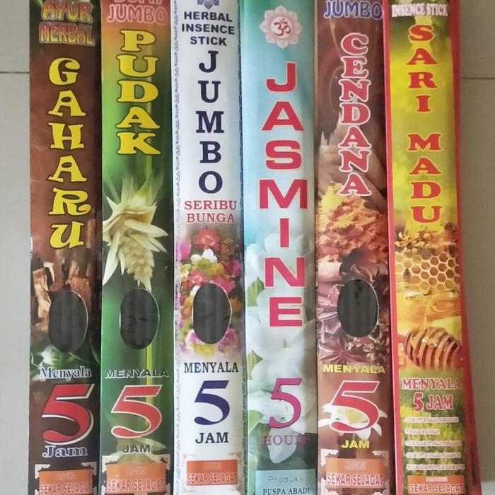 Dupa Wangi 5jam/12jam Jam hio Bali Harum bunga kayu gaharu