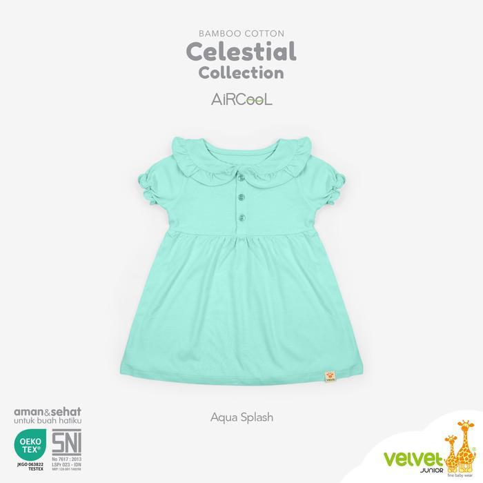 VELVET JUNIOR CELESTIAL DRESS - DRESS ANAK IRIS - CELESTIAL 8